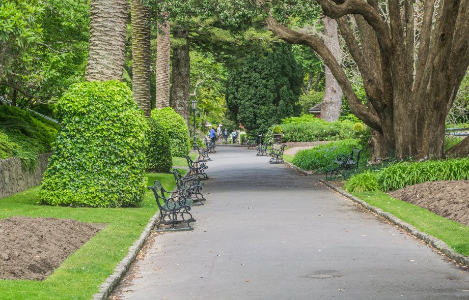 Botanical gardens, New Zealand
